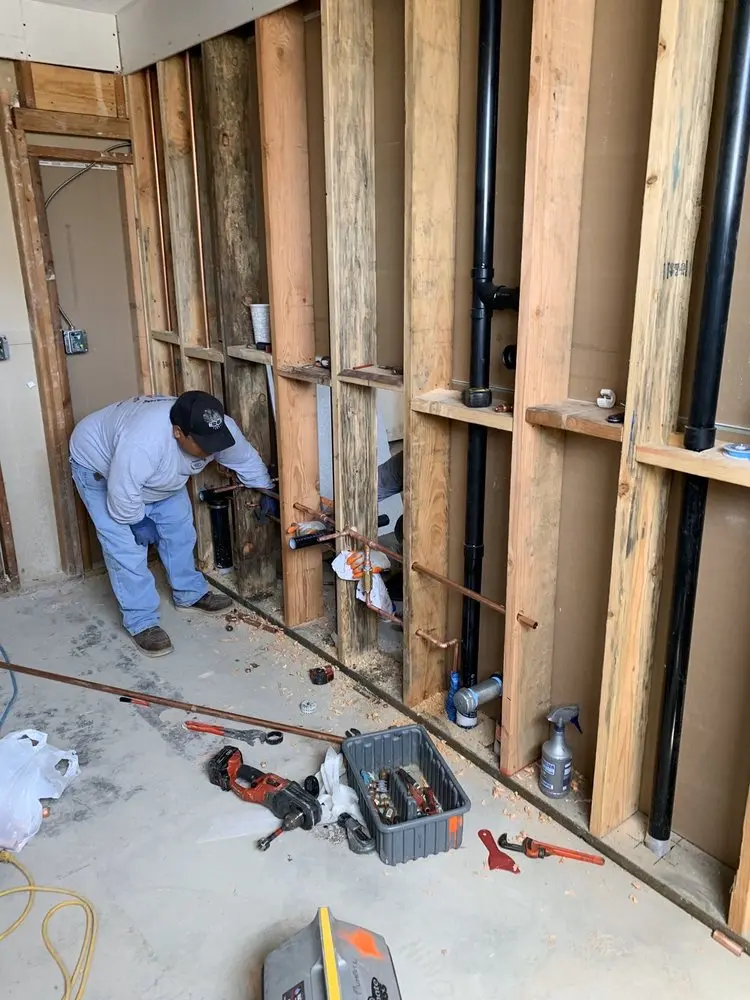Commercial rough-in plumbing for Water Heater Replacement in Manhattan